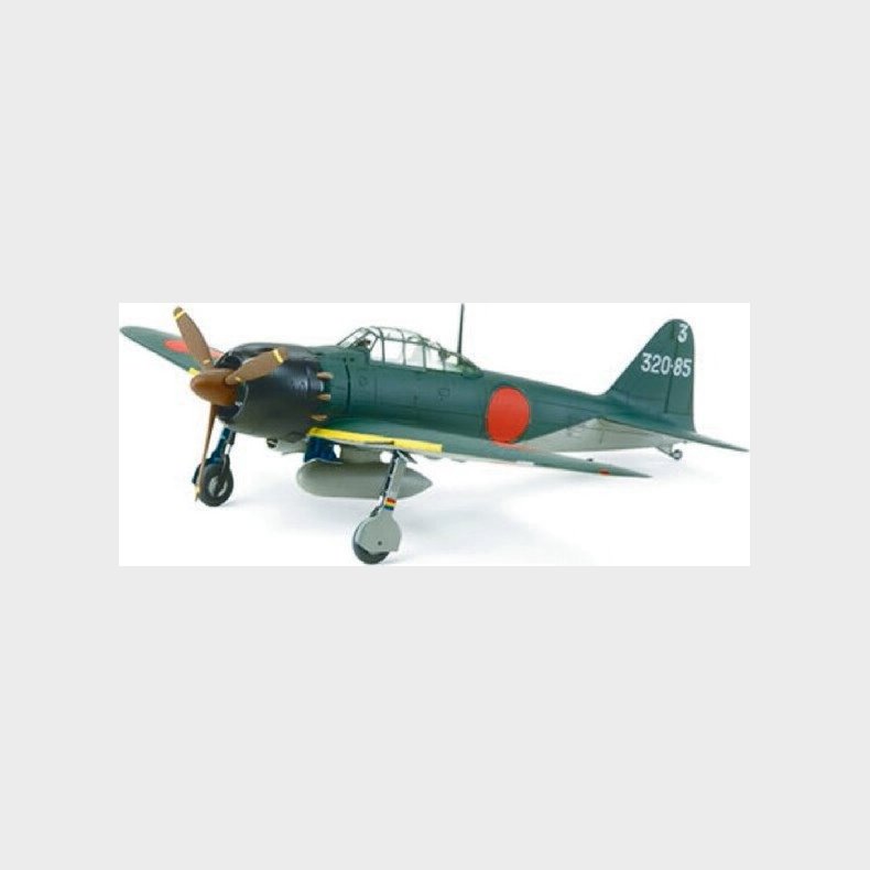 Tamiya - A6m5 Zero Fighter Zeke Fly Byggest - 1:72 - 60779
