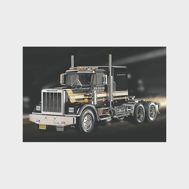 Tamiya - Rc King Hauler Fjernstyret Lastbil Byggest - 1:14 - 56336