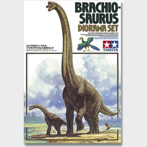 Tamiya - Brachiosaurus Diorama Set Byggest - 1:35 - 60106