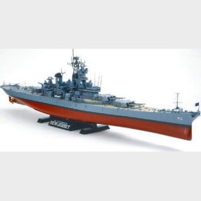 Tamiya - New Jersey U.s. Battleship Bb-62 Byggest - 1:350 - 78028