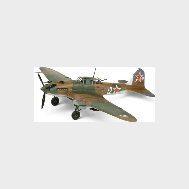 Tamiya - Il-2 Shturmovik Ilyushin Modelfly Byggest -1:72 - 60781