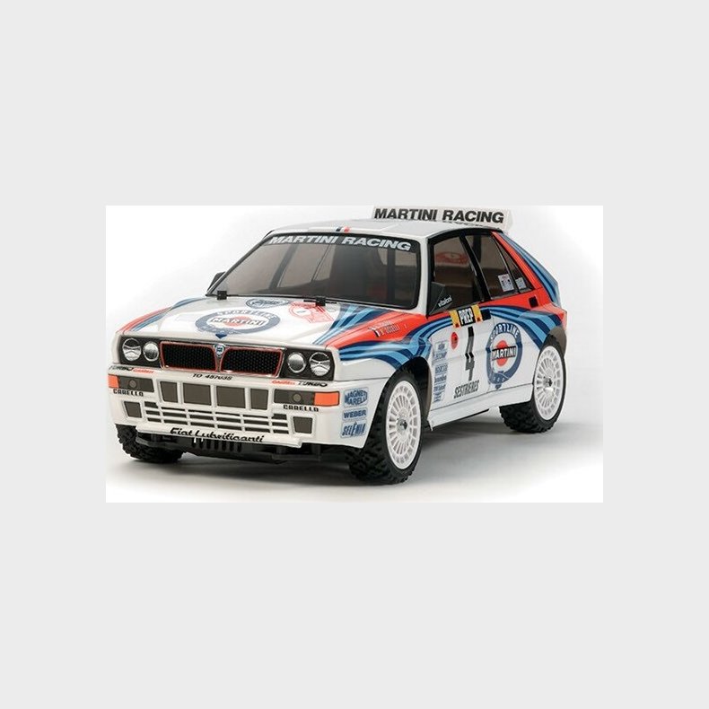 Tamiya - Rc Lancia Delta Xv-01 Fjernstyret Bil Byggest - 1:10 - 58569