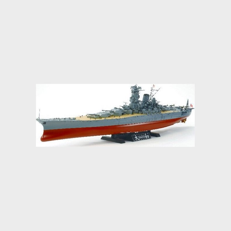 Tamiya - Yamato Japanese Battleship Byggest - 1:350 - 78030