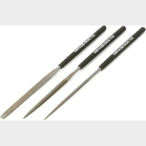 Tamiya - Basic File Set - Smooth Double Cut - 3 Stk - 74104