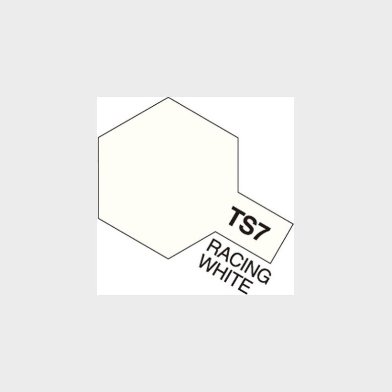 Tamiya Spraymaling - Ts-7 Racing White Gloss - 85007