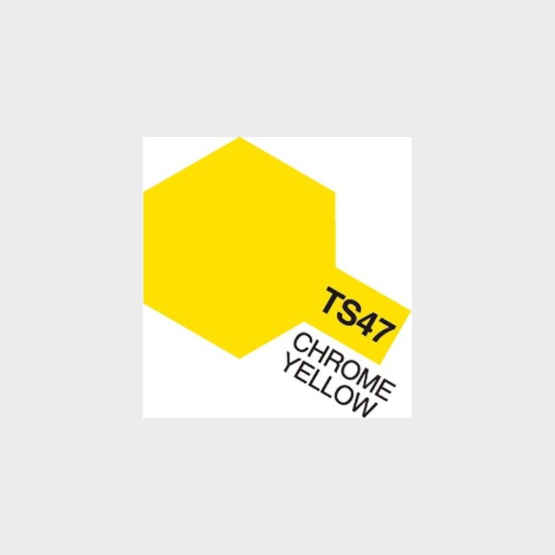 Tamiya Spraymaling - Ts-47 Chrome Yellow Gloss - 85047
