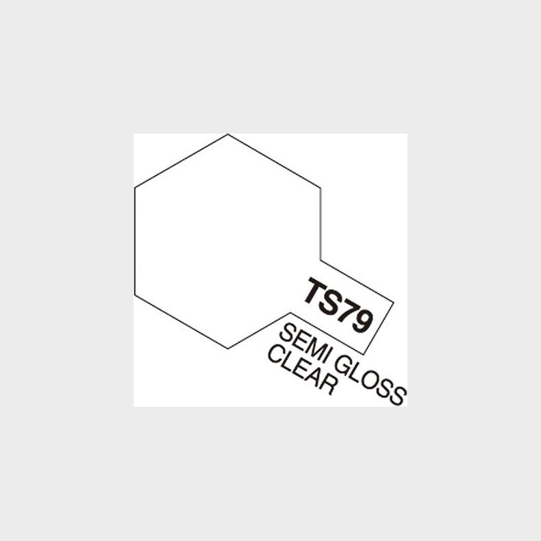 Tamiya Spraymaling - Ts-79 Semi Gloss Clear - 85079