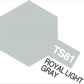 Tamiya Spraymaling - Ts-81 Royal Light Gray Flat - 85081