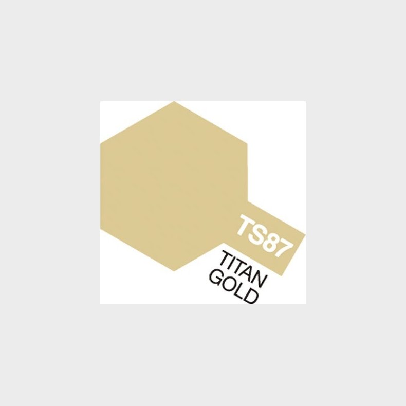 Tamiya Spraymaling - Ts-87 Titan Gold Gloss - 85087