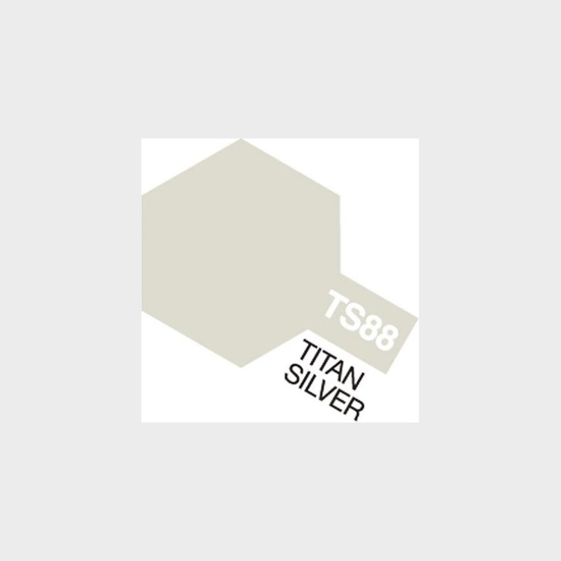 Tamiya Spraymaling - Ts-88 Titan Silver Gloss - 85088