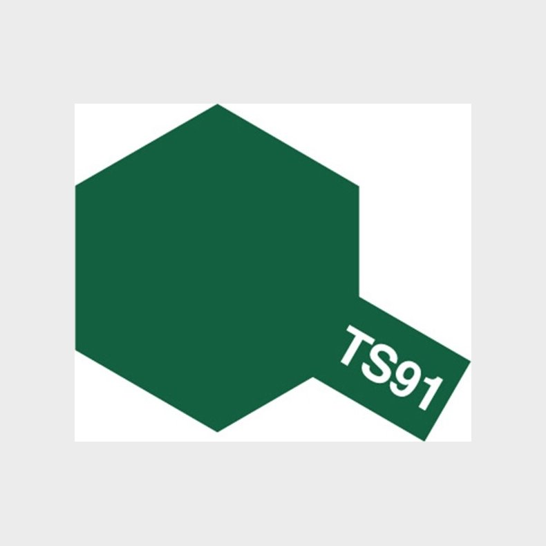 Tamiya Spraymaling - Ts-91 Dark Green Jgsdf Flat - 85091