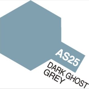 Tamiya - Aircraft Spray Maling - As-25 Dark Ghost Grey - 86525