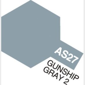 Tamiya - Aircraft Spray Maling - As-27 Gunship Gray 2 - 86527