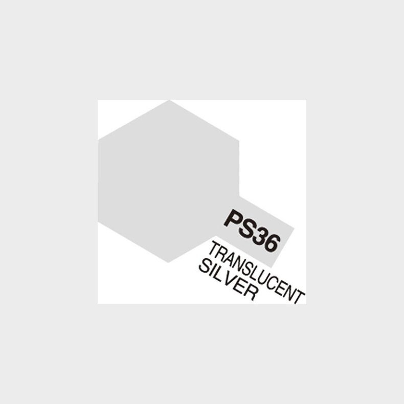 Tamiya Spraymaling - Ps-36 Translucent Silver - 86036