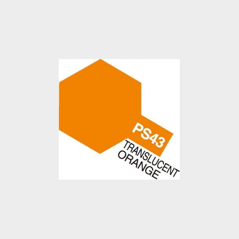 Tamiya Spraymaling - Ps-43 Translucent Orange - 86043