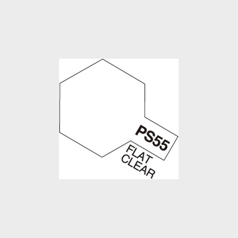Tamiya Spraymaling - Ps-55 Flat Clear - 86055