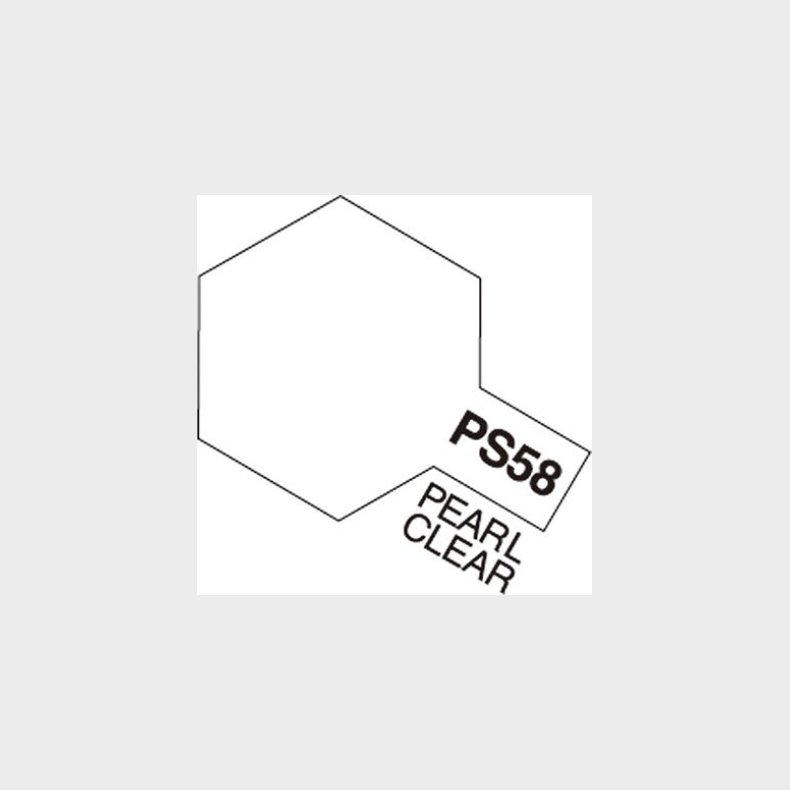 Tamiya Spraymaling - Ps-58 Pearl Clear - 86058