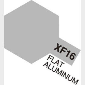 Tamiya - Acrylic Mini - Xf-16 Flat Aluminum 10 Ml - 81716