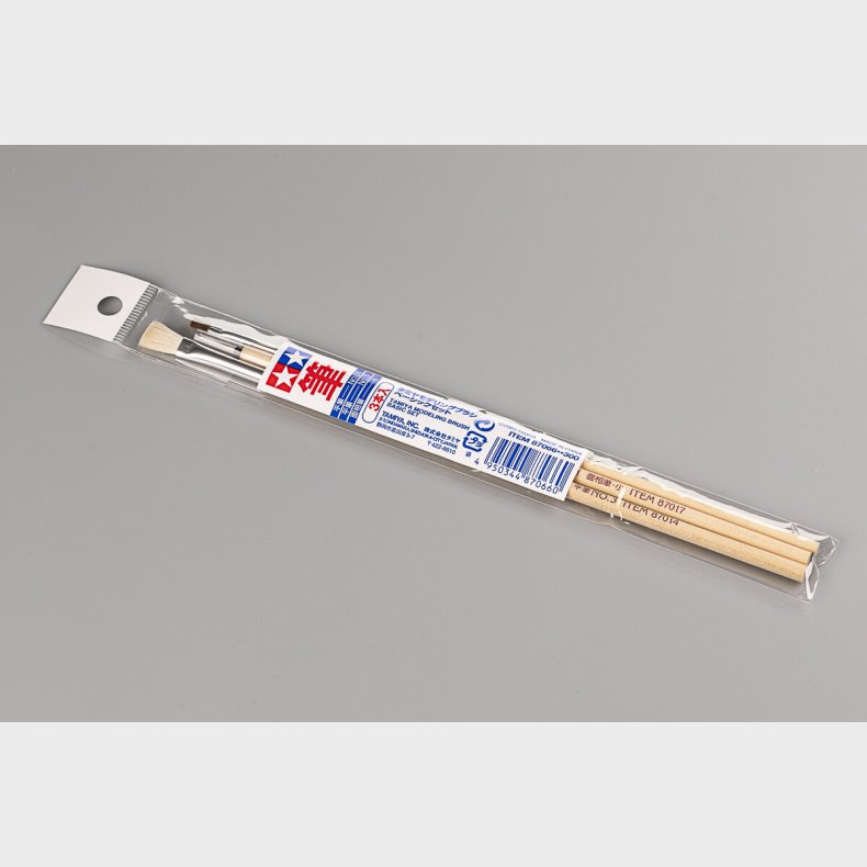 Tamiya - Modeling Brush Basic Set - 3 Stk - 87066