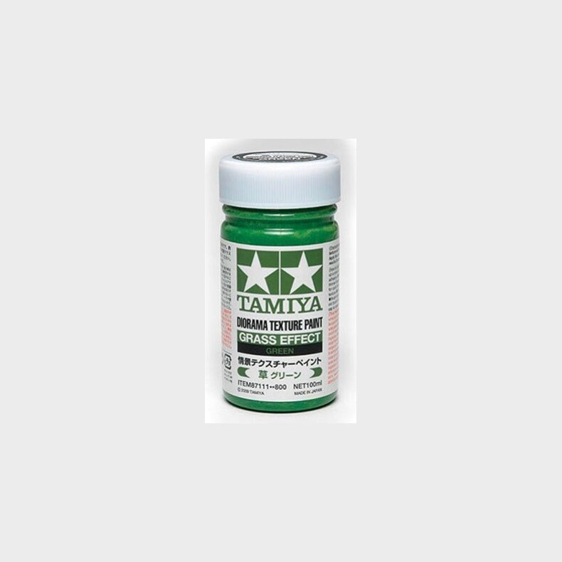 Tamiya - Diorama Texture Paint Grass - Green 100 Ml - 87111