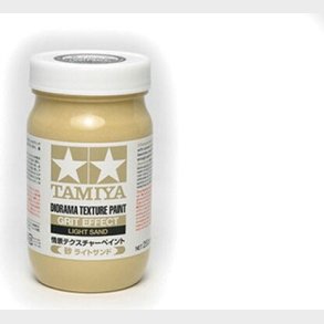 Tamiya - Diorama Texture Paint Grit - Light Sand 250 Ml - 87122