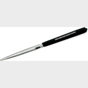 Tamiya - Hard Coated File Pro - Halv Rund Fil - B 7,5 Mm - 74073