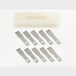 Tamiya - Modeler's Knife Pro Chisel Blades - 10 Stk - 74101