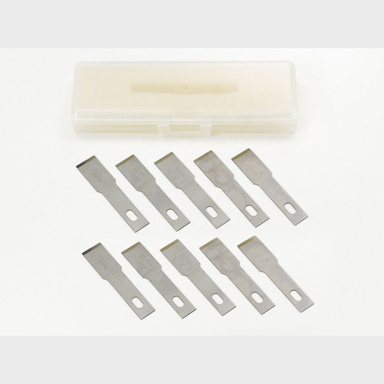 Tamiya - Modeler's Knife Pro Chisel Blades - 10 Stk - 74101
