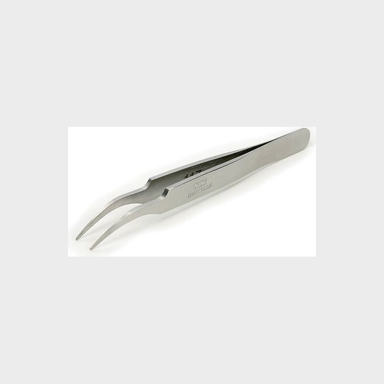 Tamiya - Hg Angled Tweezers - Vinklet Hobby Pincet - 74108