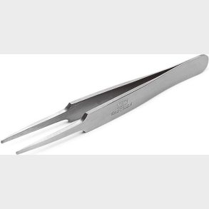 Tamiya - Hg Straight Tweezers - Afrundet Hobby Pincet - 74109
