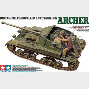Tamiya - Archer British Self-propelled Anti-tank Gun Byggest - 1:35 - 35356