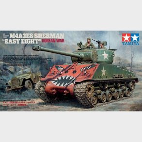 Tamiya - M4a3e8 Sherman Easy Eight Korean War Byggest - 1:35 - 35359