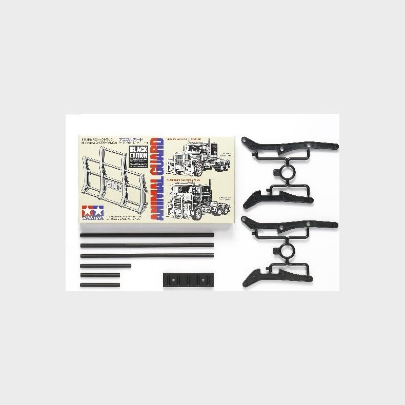 Tamiya - Animal Guard Til Lastbil - Black Edition - 56547