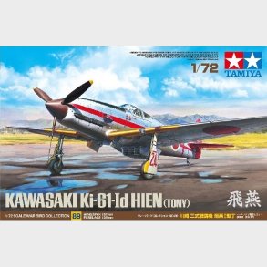 Tamiya - Kawasaki Ki-61-id Hien Tony Fly Byggest - 1:72 - 60789