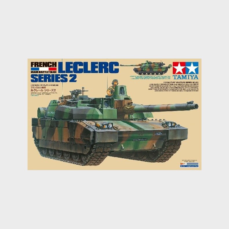 Tamiya - Leclerc Series 2 French Main Battle Tank Byggest - 1:35 - 35362