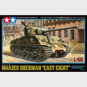 Tamiya - M4a3e8 Sherman Easy Eight Byggest - 1:48 - 32595