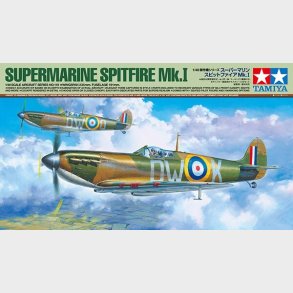 Tamiya - Supermarine Spitfire Mk.i Fly Byggest - 1:48 - 61119