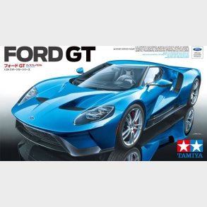 Tamiya - Ford Gt Modelbil Byggest - 1:24 - 24346