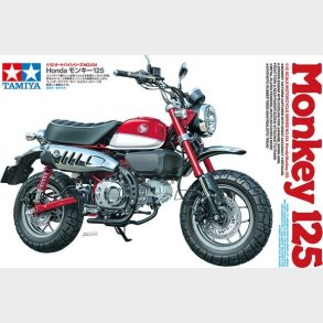 Tamiya - Honda Monkey 125 Motorcykel Byggest - 1:12 - 14134
