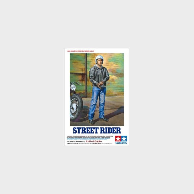 Tamiya - Street Rider - Model Figur - 1:12 - 14137