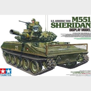 Tamiya - M551 Sheridan U.s. Airborne Tank Byggest - 1:16 - 36213