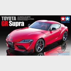 Tamiya - Toyota Gr Supra Modelbil Byggest - 1:24 - 24351