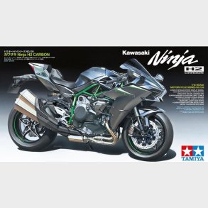 Tamiya - Kawasaki Ninja H2 Carbon Byggest - 1:12 - 14136