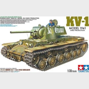 Tamiya - Kv-1 Model 1941 Early Tank Byggest - 1:35 - 35372