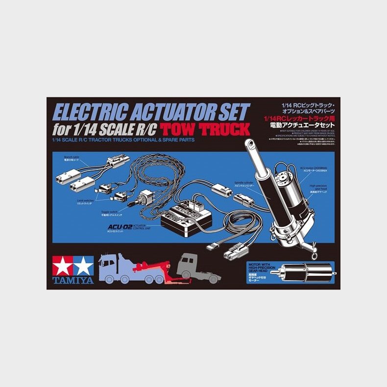 Tamiya - Electric Actuator Set Til Volvo Fh16 Tow Truck - 1:14 - 56553