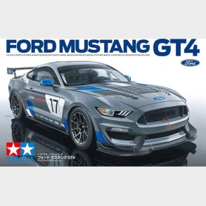 Tamiya - Ford Mustang Gt4 Modelbil Byggest - 1:24 - 24354