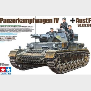 Tamiya - Panzerkampfwagen Iv Ausf.f Tank Byggest - 1:35 - 35374