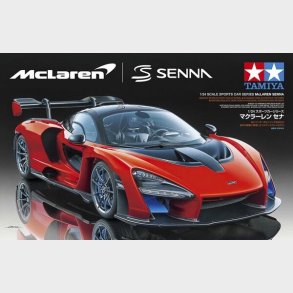 Tamiya - Mclaren Senna Modelbil Byggest - 1:24 - 24355