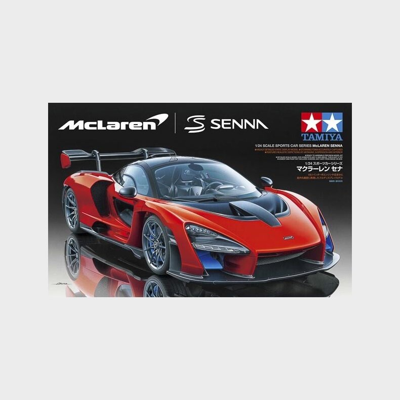 Tamiya - Mclaren Senna Modelbil Byggest - 1:24 - 24355