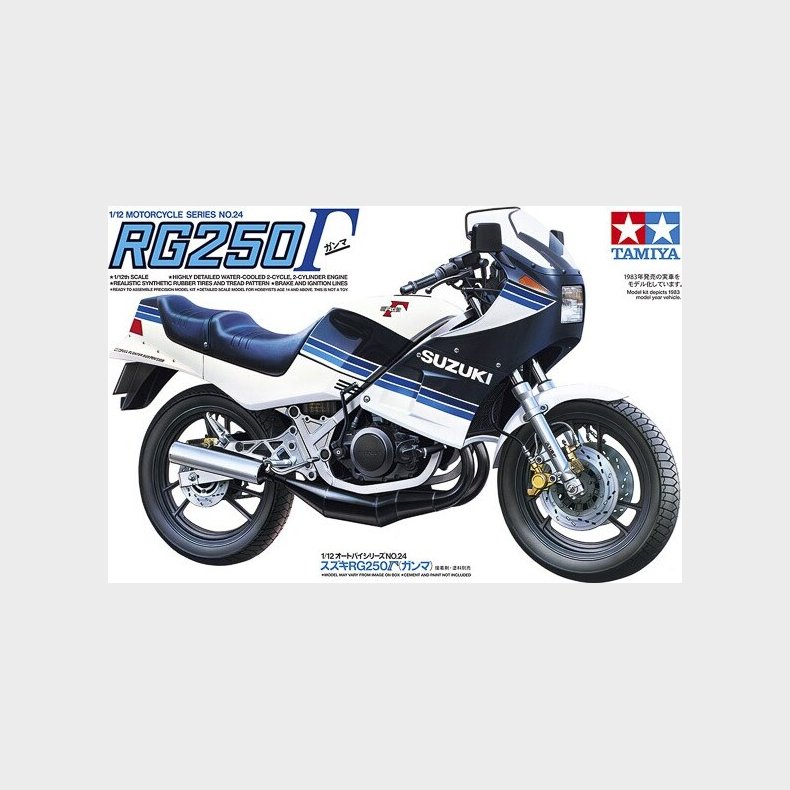 Tamiya - Suzuki Rg250 Gamma Byggest - 1:12 - 14024